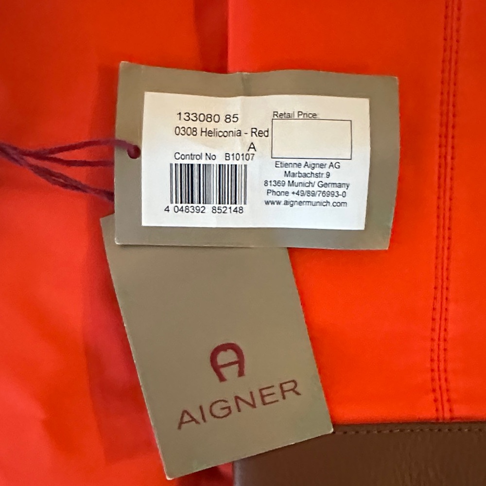 Etienne Aigner Heliconia tote bag new in box - Picture 6 of 8
